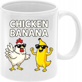 Bögre Chicken Banán Mem Karácsonyi ajándék