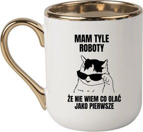 Bögre Elegáns Fehér Arany Rant Vicces Ajándék Nem Tudom Mit Hagyjak Ki