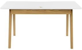 Íróasztal tölgyfa dekorral 70x140 cm Nice – Woodman