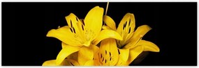 Poszterek 200x66 Sárga liliom csokor