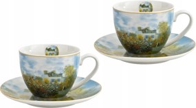 2 db 110 ml-es eszpresszó csésze csészealj szett The Artist’s Garden at Véthe