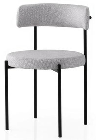 Gini Light Grey and Black étkezőszékek, 2 db