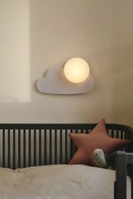 Nordlux gyerek fali lámpa skykucloud fehér nor2312971001