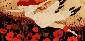 Poszter 91,3x44,5cm Aura kovácsolt a mezőn