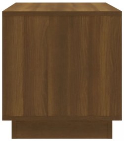 barna tölgy színű szerelt fa TV-szekrény 70x41x44 cm