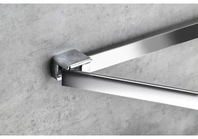 Gedy - Fali forgó törülköző tartó PIRENEI 36 cm fényezett króm