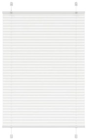 pliszírozott redőny Fehér 90x100 cm szövetszélesség 89,4 cm