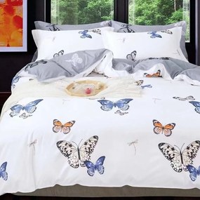 Ágynemű FALER BUTTERFLIES WHITE 7 részes 140X200 cm