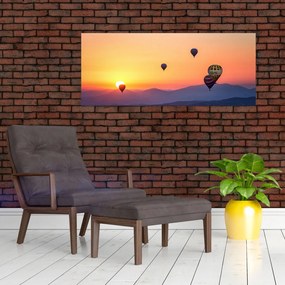 Hőlégballon képe (120x50 cm)