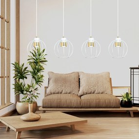 Emibig modern függeszték ajax fekete arany emi1224/4