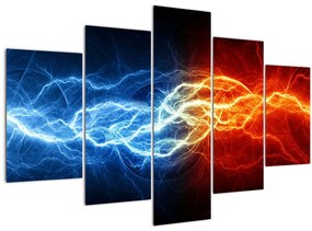 Az elektromos feszültség képe (150x105 cm)