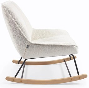 Fehér fotel Marlina – Kave Home