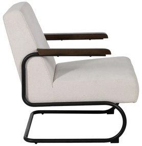 Bézs zsenília fotel Industra – Ixia