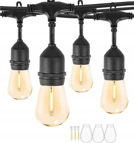 Led fĂ©nyfĂŒzĂ©r 45m FehĂ©r Meleg IP65 230V +3 izzĂł