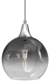 Csillár zsinóron MONTE 1xE27/60W/230V á. 20 cm matt króm