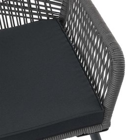 Juskys Kastos fém székek 2 db - szürke