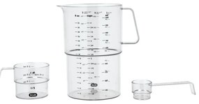 Mérőpohár készlet 3 db-os Mensura – Rosti