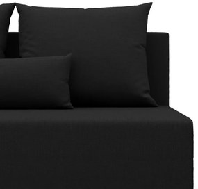 Nobu kanapé, fonott, fekete