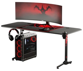Diablo X-Mate 1600 nagyméretű gamer asztal