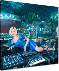 Vászonkép 60x60 Dj Party Dj felszerelés