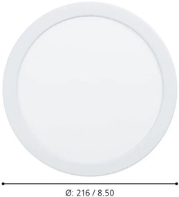 Eglo 98842 - LED dimmelhető fürdőszobai lámpatest FUEVA-Z LED/16,5W/230V IP44