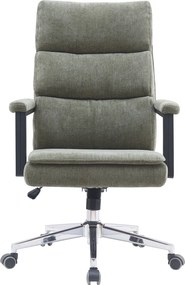 Irodai szék, zöld/króm, ZAVIER