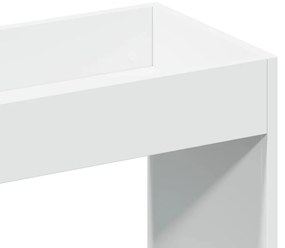 fehér szerelt fa magasszekrény 92 x 33 x 180 cm