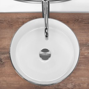 Pultos mosdókagyló Rea Sami Brush Silver