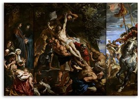 Gario Vászonkép A kereszt felemelése - Peter Paul Rubens, reprodukció Méret: 90 x 60 cm