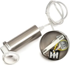 ONLI - Kábeles függőlámpa DOROTY 1xE27/15W/230V, fényes króm