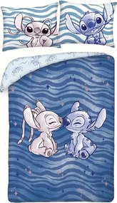Ágyneműhuzat Disney Stitch &amp; Angel kiss