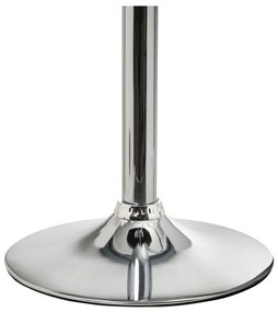 Fekete kárpitozott állítható magasságú bárszék szett 2 db-os (ülésmagasság 73 cm) – Casa Selección