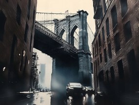 Canvas Vászonkép New York Brooklyn Híd 80x60