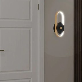 LED Kültéri fali lámpa LED/15W/230V IP54 4000K réz