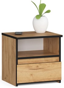 Éjjeliszekrény Cincuenta (craft tölgy). 1117484
