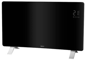 Sencor - Okos elektromos direkt fűtőtest/konvektor 1200/2400W/230V IP24 Wi-Fi fekete