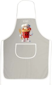 EMI Pasta konyhai kötény, Fehér
