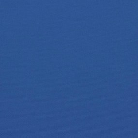 6 db királykék szövet magas háttámlájú székpárna 120x50x3 cm