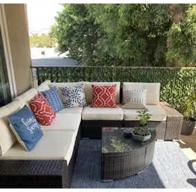 Artificial hedge for balcony - 3m Gardlov 23641