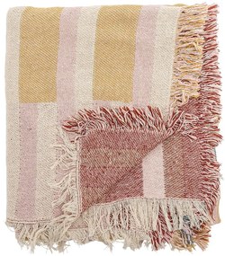 Barna újrahasznosított pamut takaró 130x160 cm Lane – Bloomingville