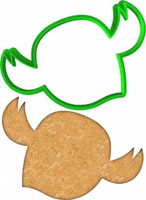 Forma Lyukasztó Sütemény- és Mézeskalácsvágó Halloween Bagoly 11cm