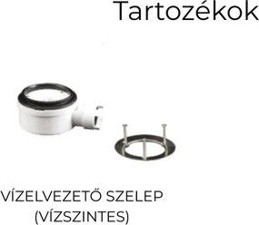 Create Evolution Legno Noce zuhanytálca_70X160
