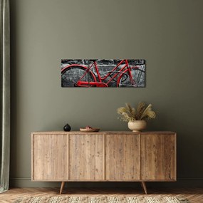 Kép - Történelmi kerékpár (órával) (90x30 cm)