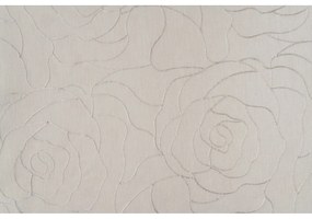 Fehér-szürke fényáteresztő függöny 140x245 cm Amanda – Mendola Fabrics
