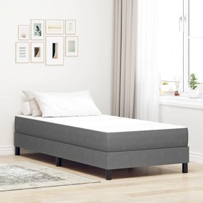 Zsebtavas matrac Világosszürke Közepes 80x200x20 cm Szövet
