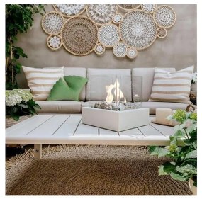 BIO kandalló TANGO3 30,3x30 cm, 1 kW, fehér, TANGO3/BIALY/TUV