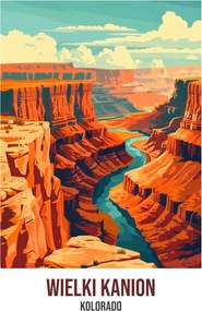 Poszter 68x101cm Grand Canyon