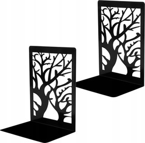 Könyvtámasz Csúszásgátló Fém Fekete Könyvtámasz Állvány 2 Db