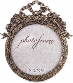 Arany képkeret fém álló retro palota vintage