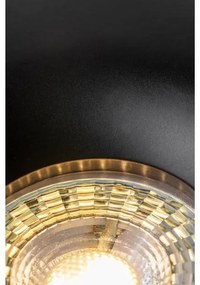 Lámpa Mennyezeti lámpatest AURORA, IP20, kör, aluminium, fekete